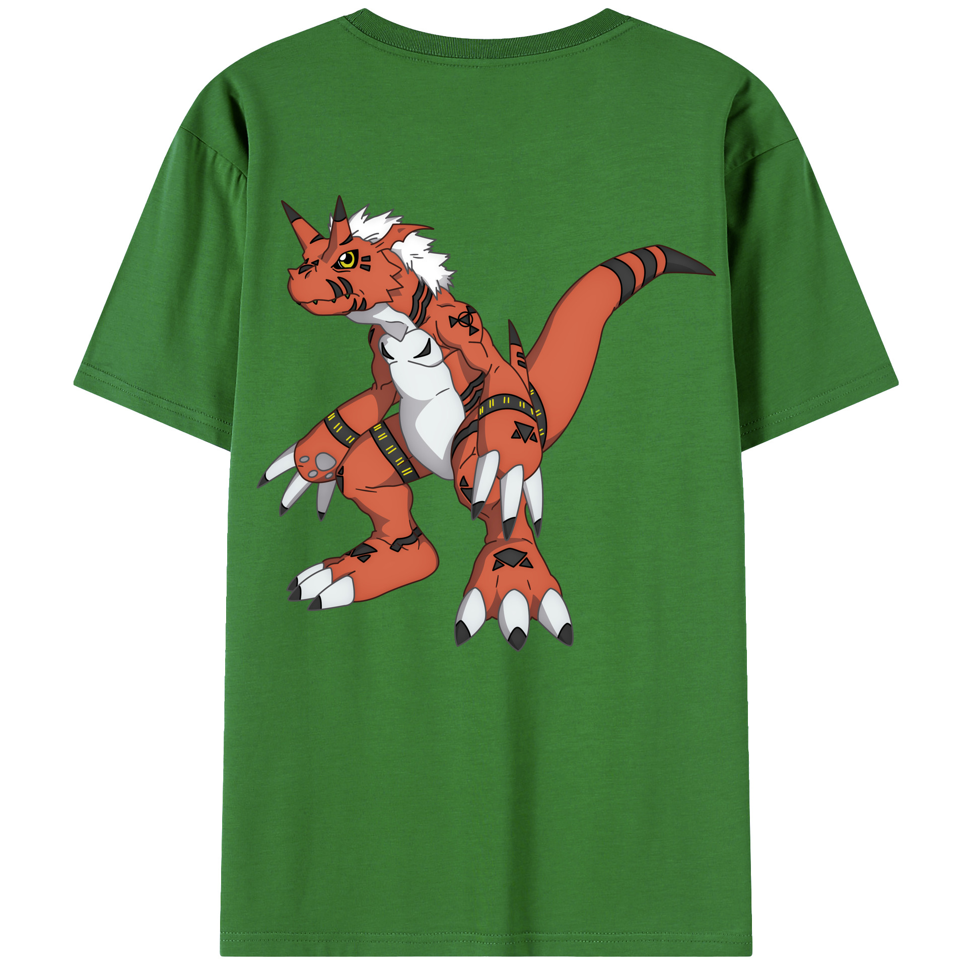 （画像用） Digimon デジタルモンスター/デジモン レディース半袖Tシャツ(バックプリント)